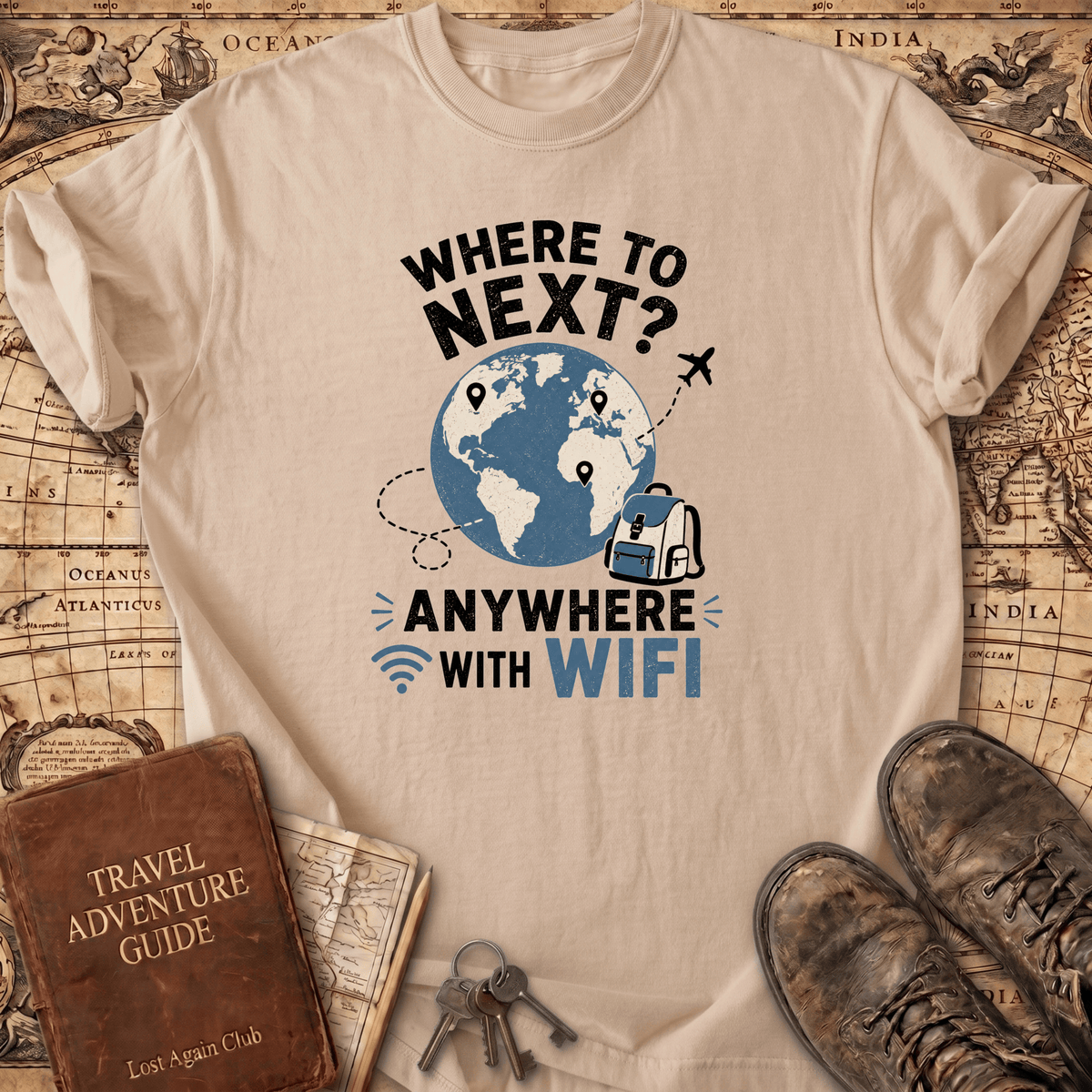 Where To Next - T-Shirt