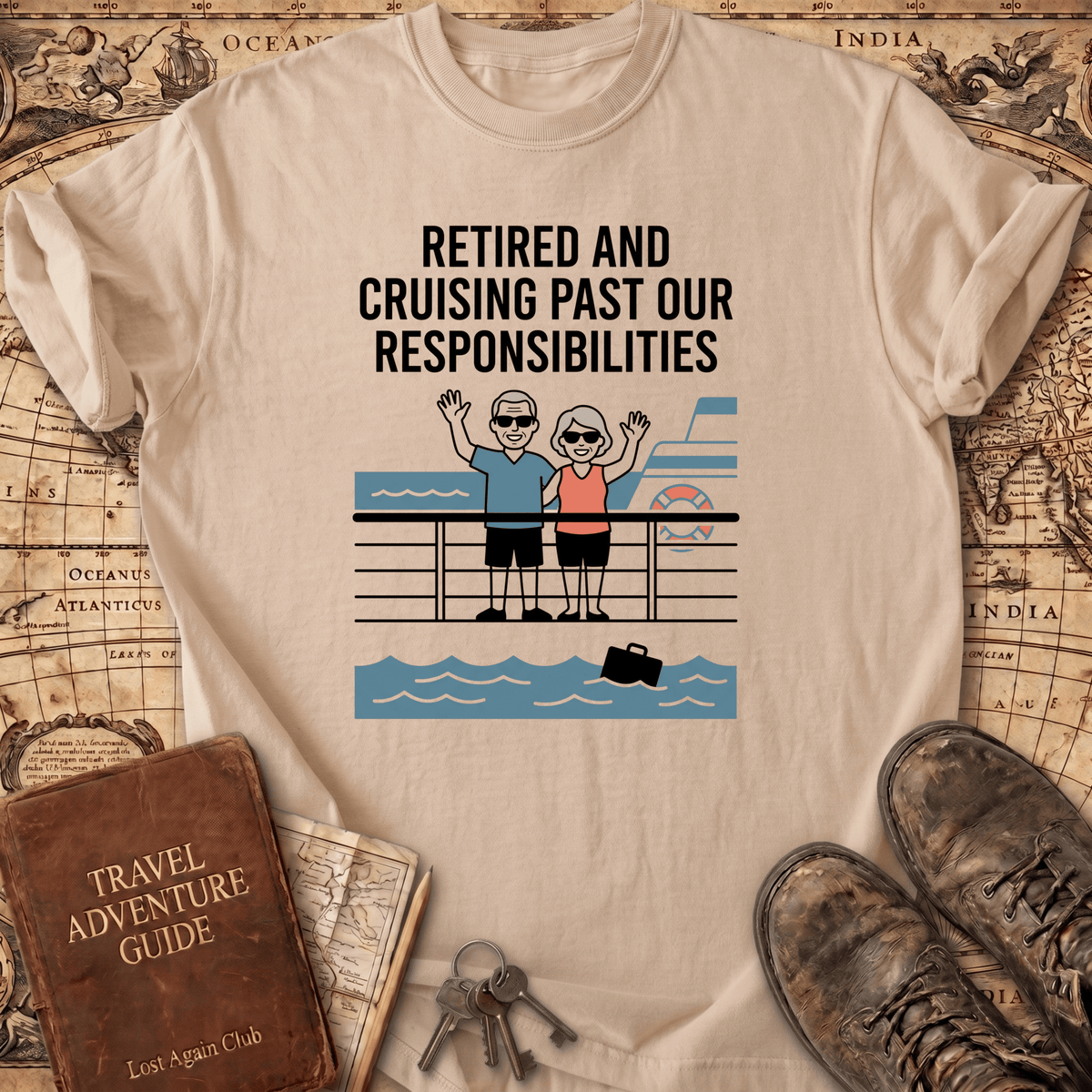 Retired And Cruising Past T-Shirt