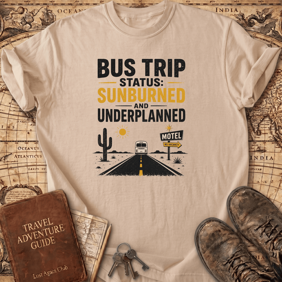 Bus Trip Status - T-Shirt