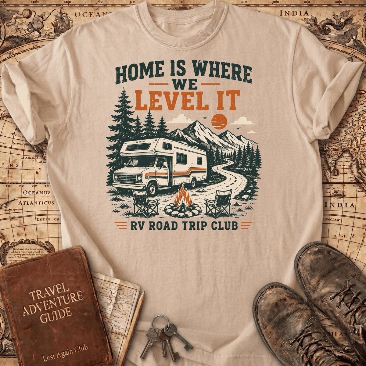 Home is Where We Level It - T-Shirt