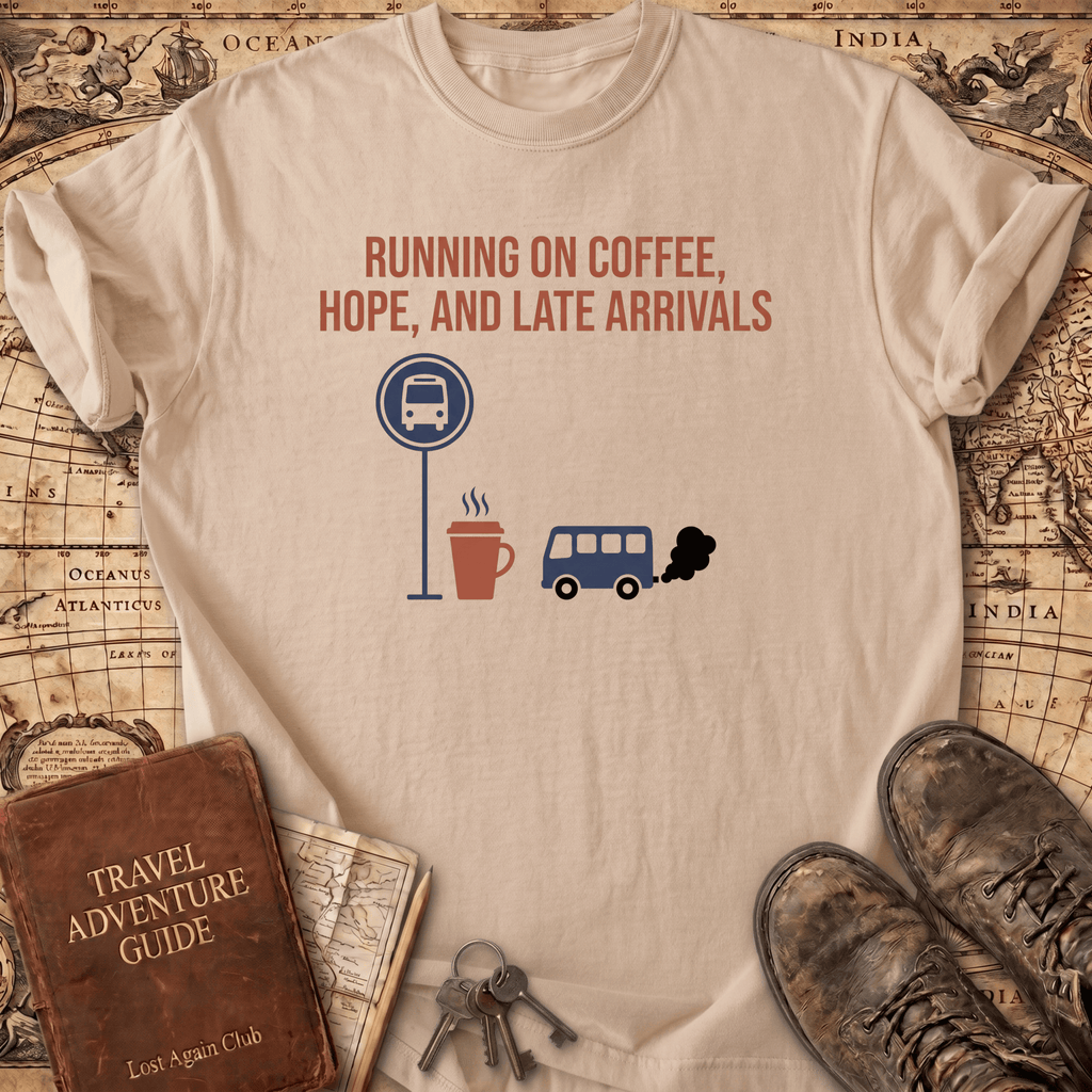 Running On Coffee Hope T-Shirt