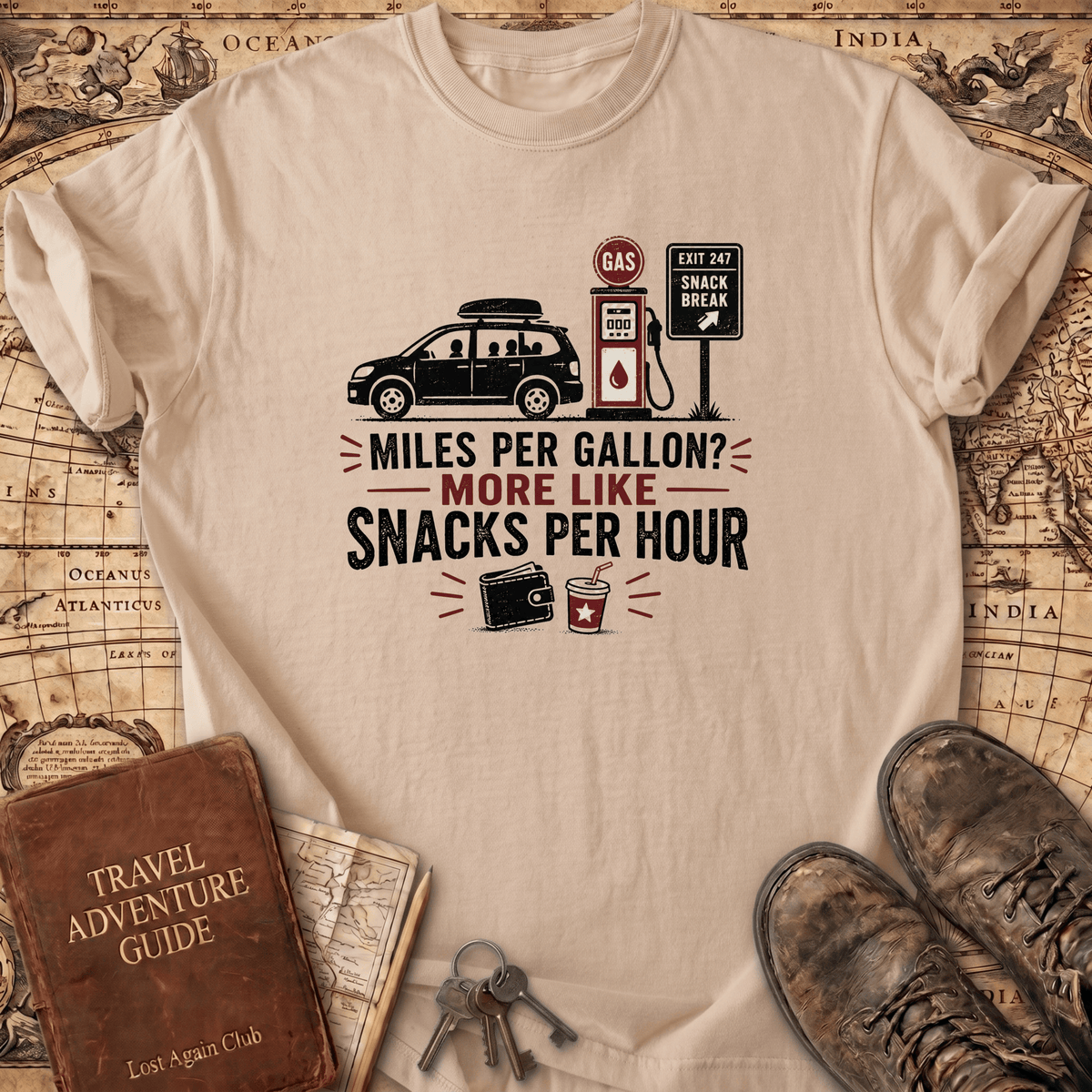 Miles Per Gallon - T-Shirt