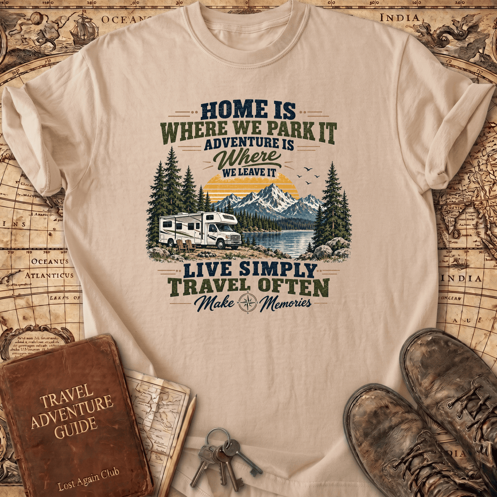 Home Is Where We Park It 2 - T-Shirt