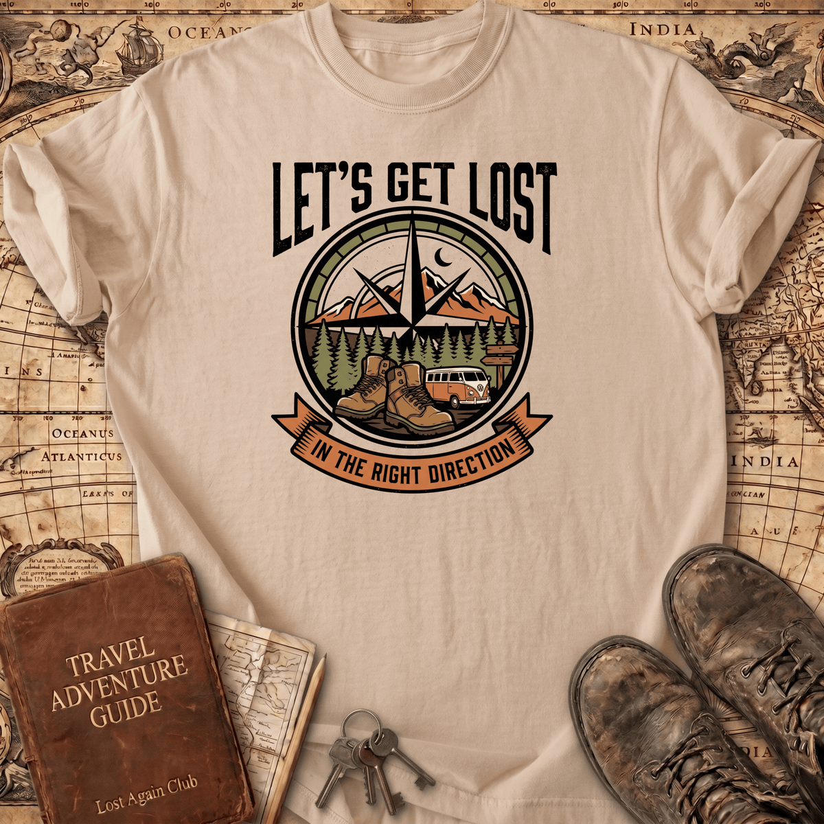 Let's Get Lost T-Shirt