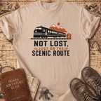 Not Lost Just On The Scenic Route - T-Shirt