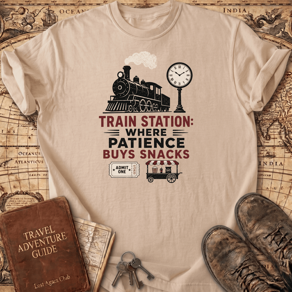 Train Station - T-Shirt
