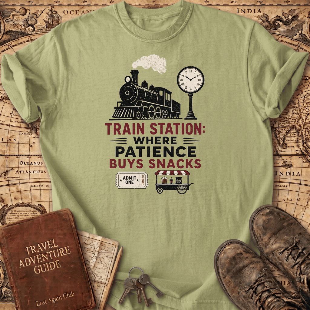 Train Station - T-Shirt