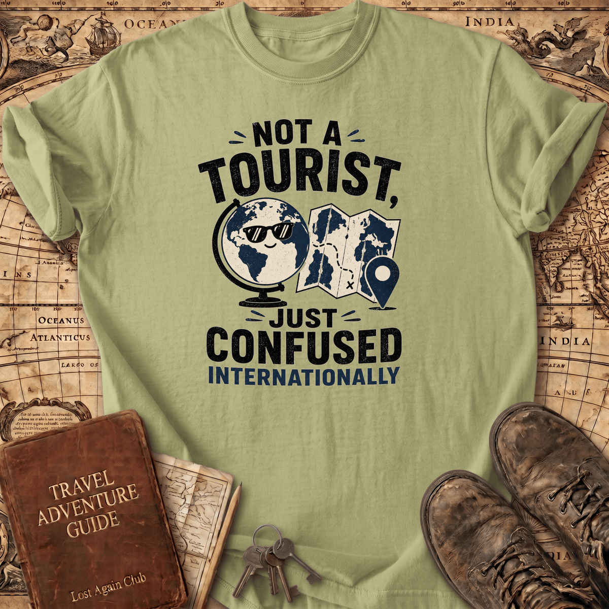 Not A Tourist - T-Shirt