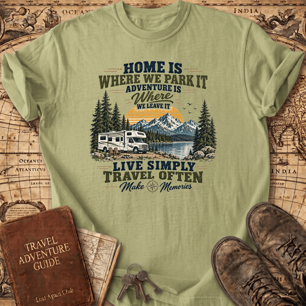 Home Is Where We Park It 2 - T-Shirt