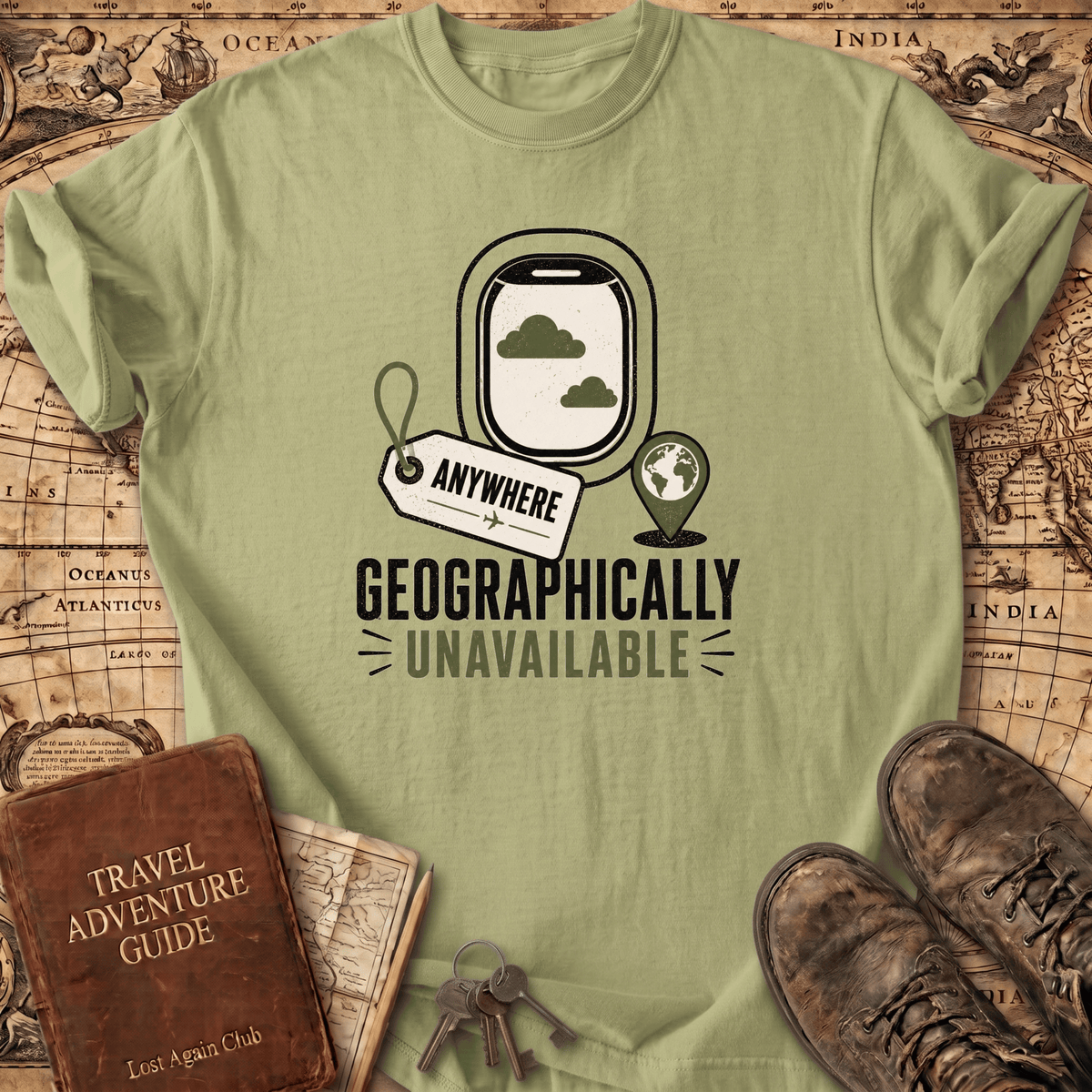 Anywhere Geographically - T-Shirt