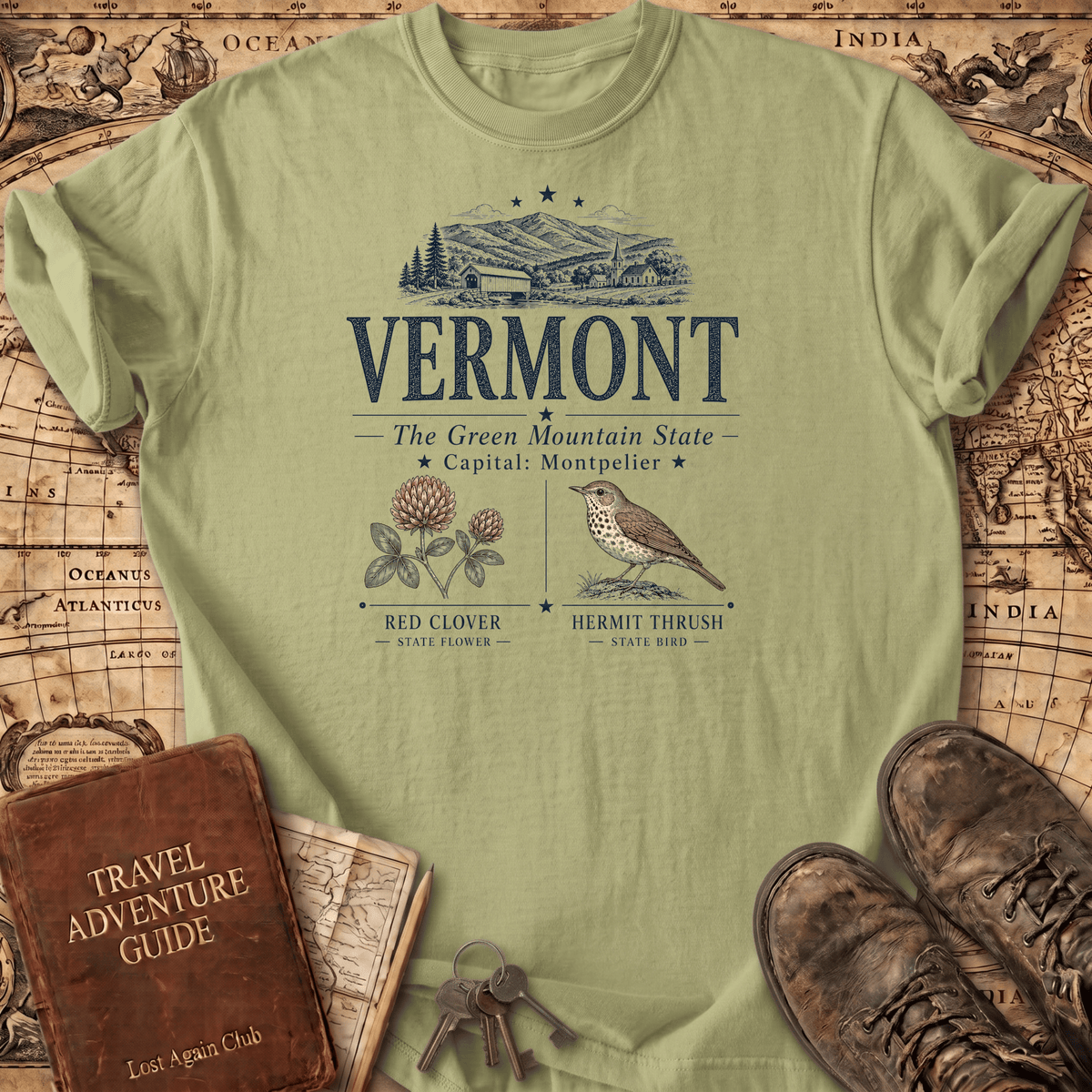 Vermont -- T-Shirt