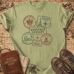 Passport Stamps - T-Shirt