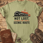 Not Lost Just On The Scenic Route - T-Shirt