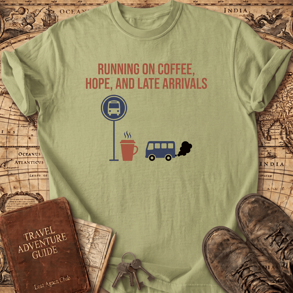 Running On Coffee Hope T-Shirt