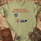 Running On Coffee Hope T-Shirt