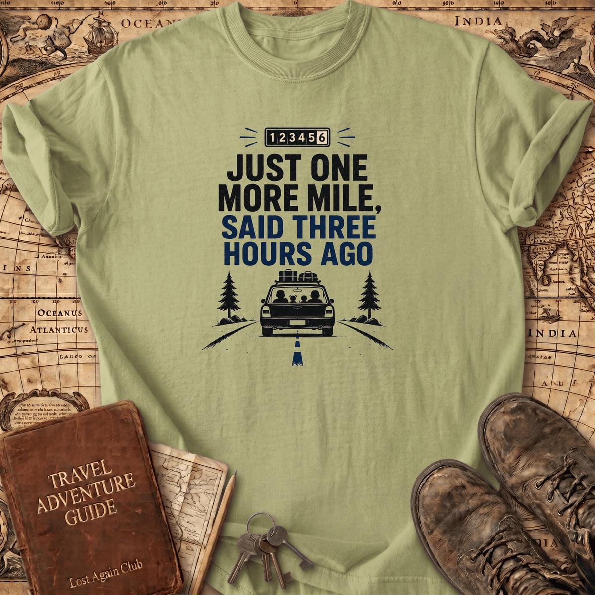 Just One More Mile - T-Shirt