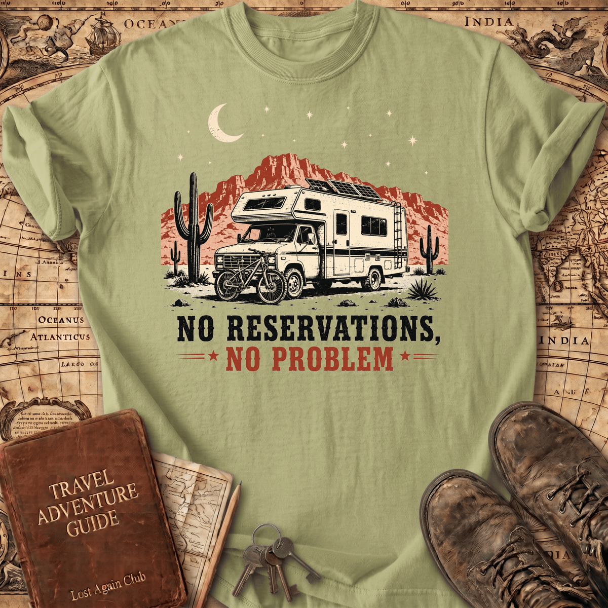 No Reservations No Problem - T-Shirt