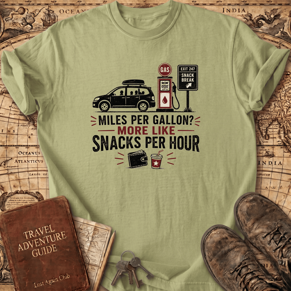 Miles Per Gallon - T-Shirt