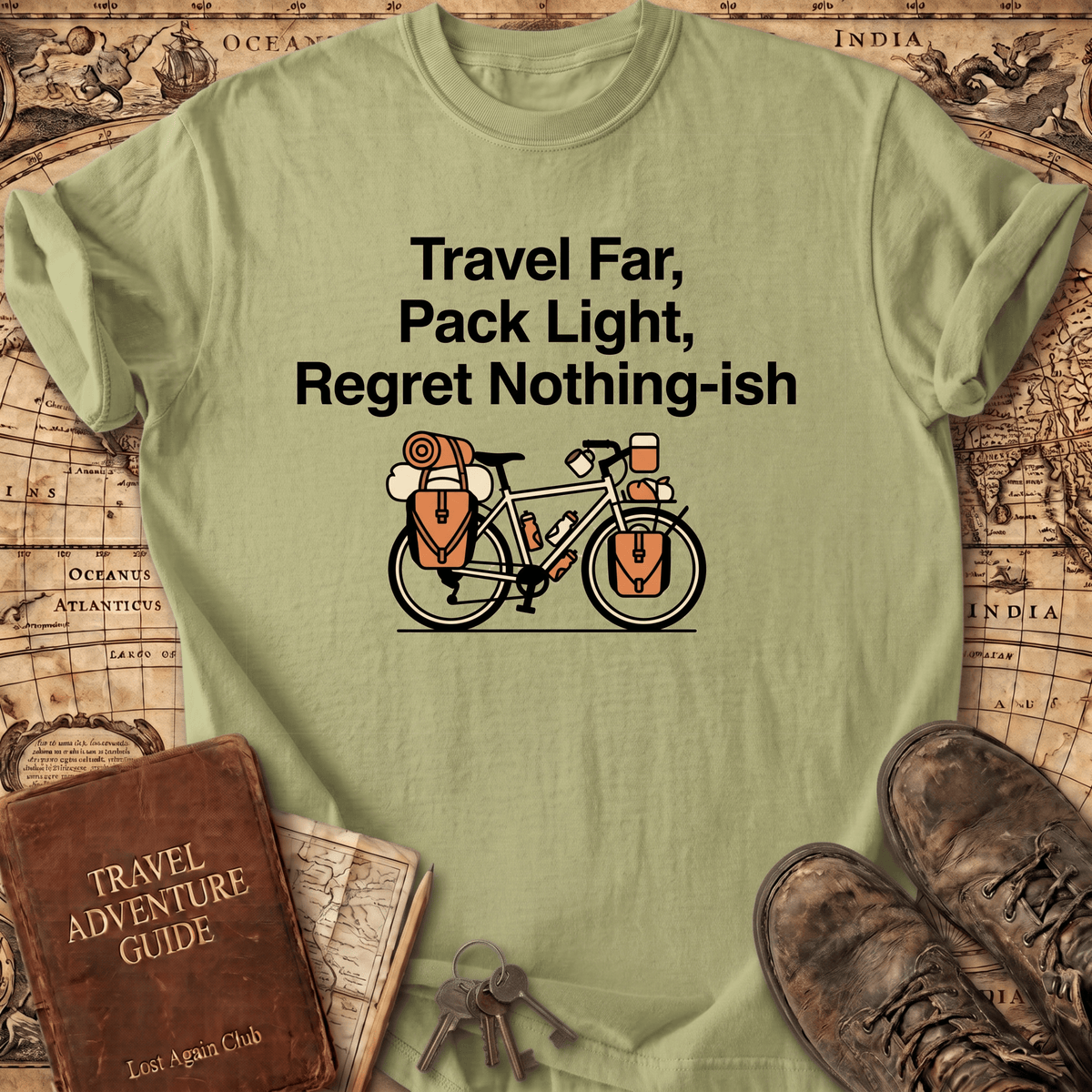 Travel Far Pack Light T-Shirt
