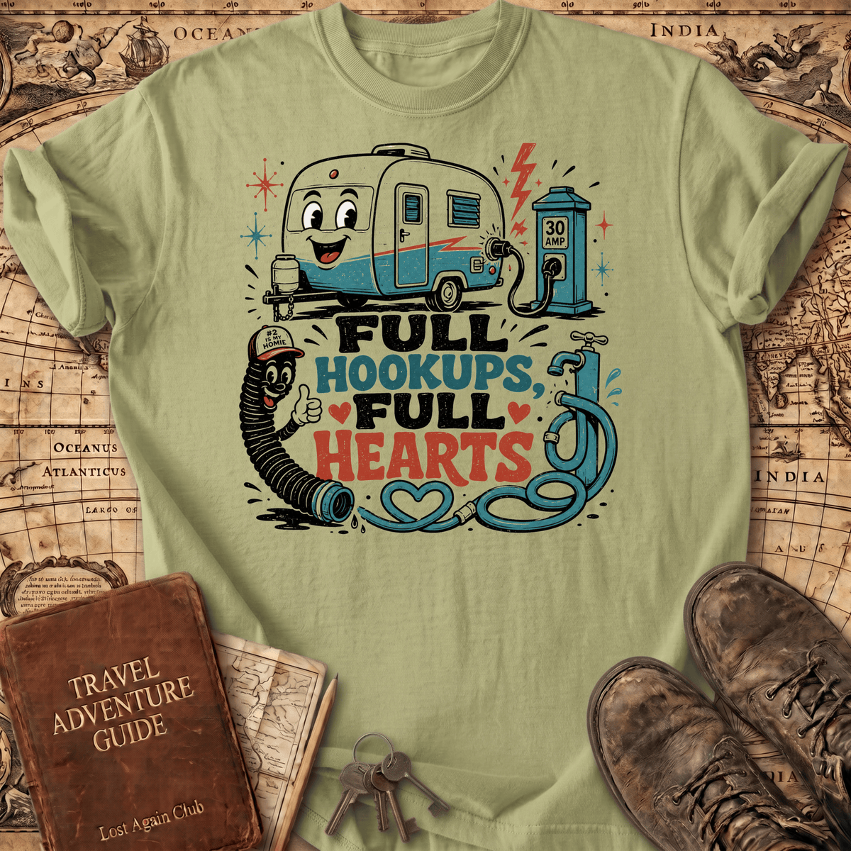 Full Hookups Full Hearts - T-Shirt