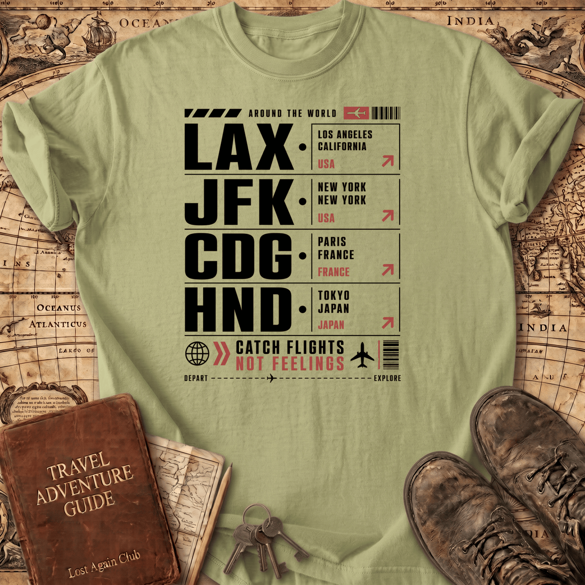 Airport Codes T-Shirt