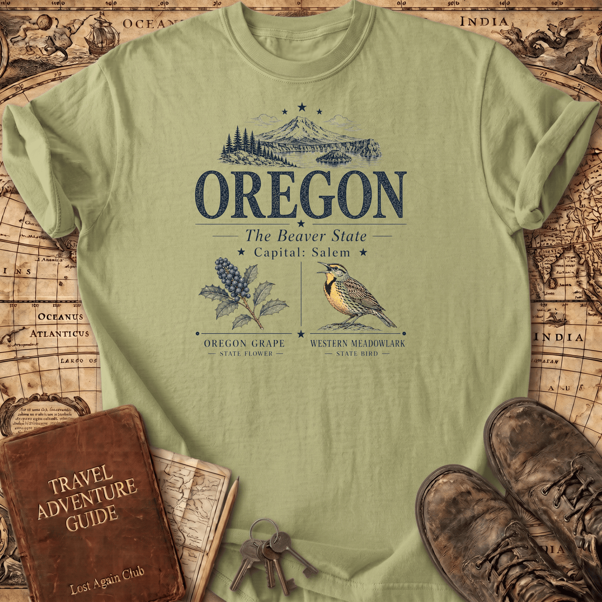 Oregon -- T-Shirt