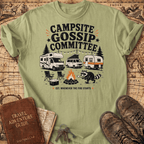 Campsite Gossip Committee - T-Shirt