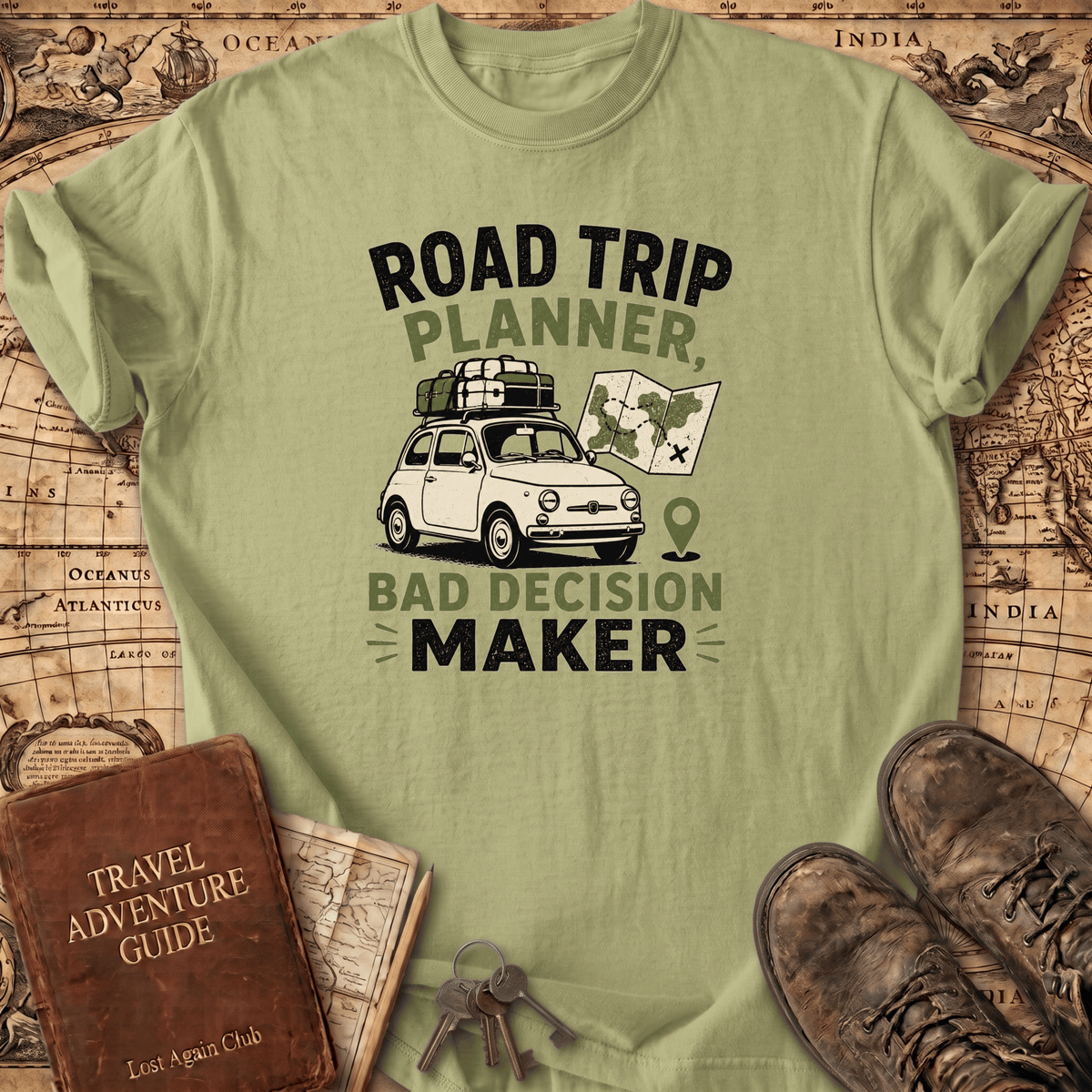 Road Trip Planner - T-Shirt