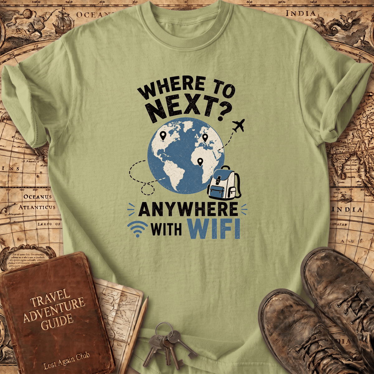 Where To Next - T-Shirt