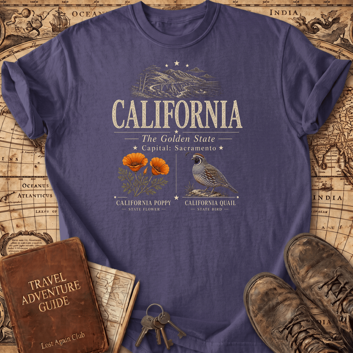 California - T-Shirt