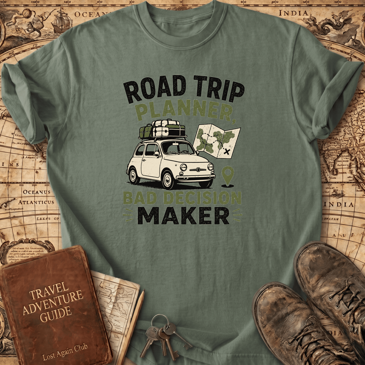 Road Trip Planner - T-Shirt