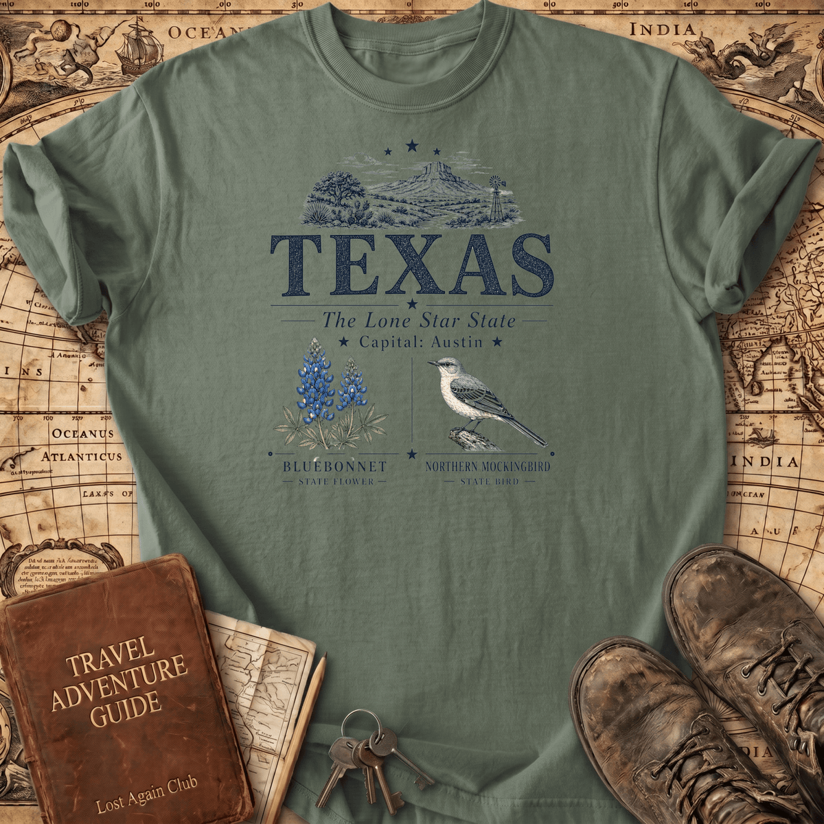 Texas -- T-Shirt