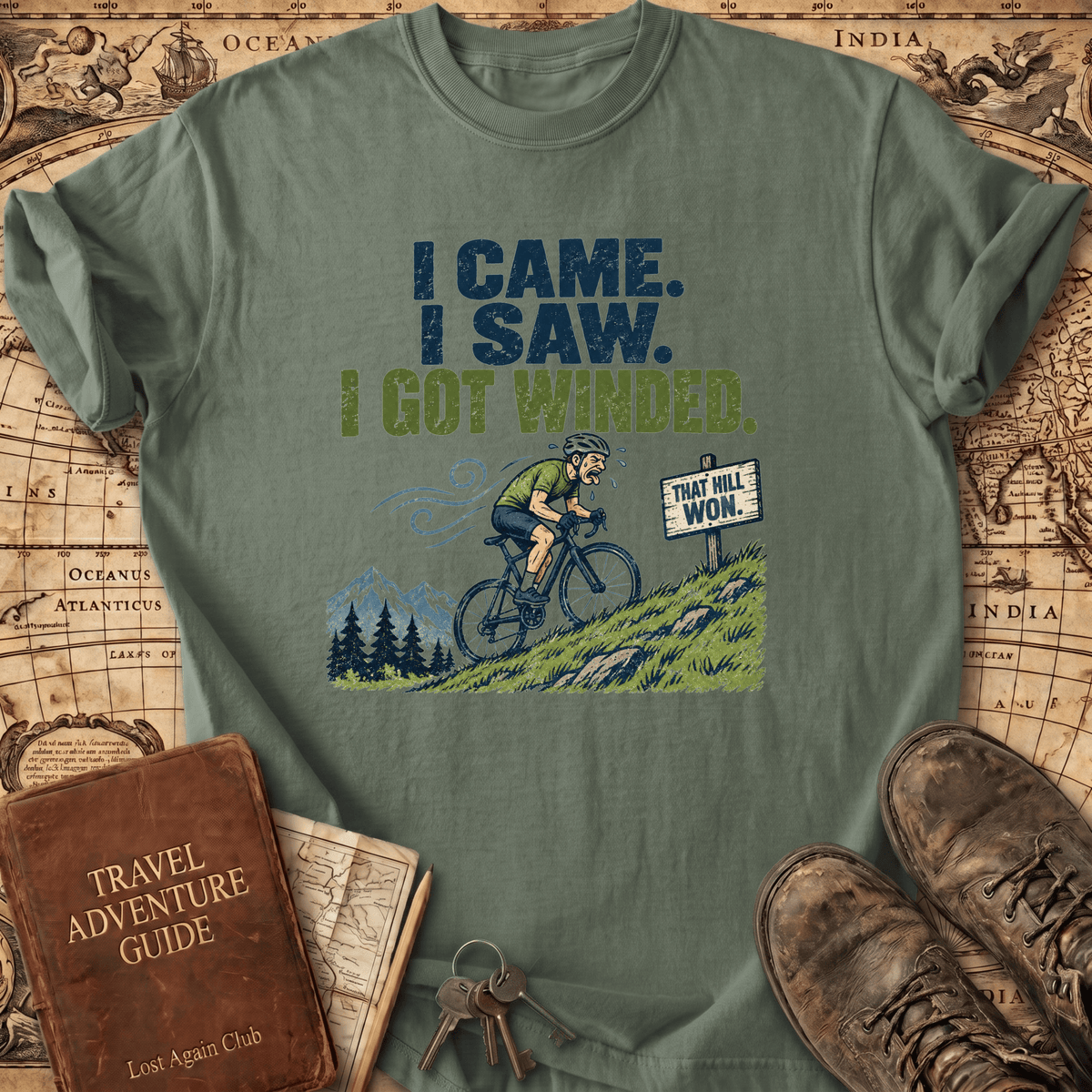 I Came I Saw I Got Winded - T-Shirt