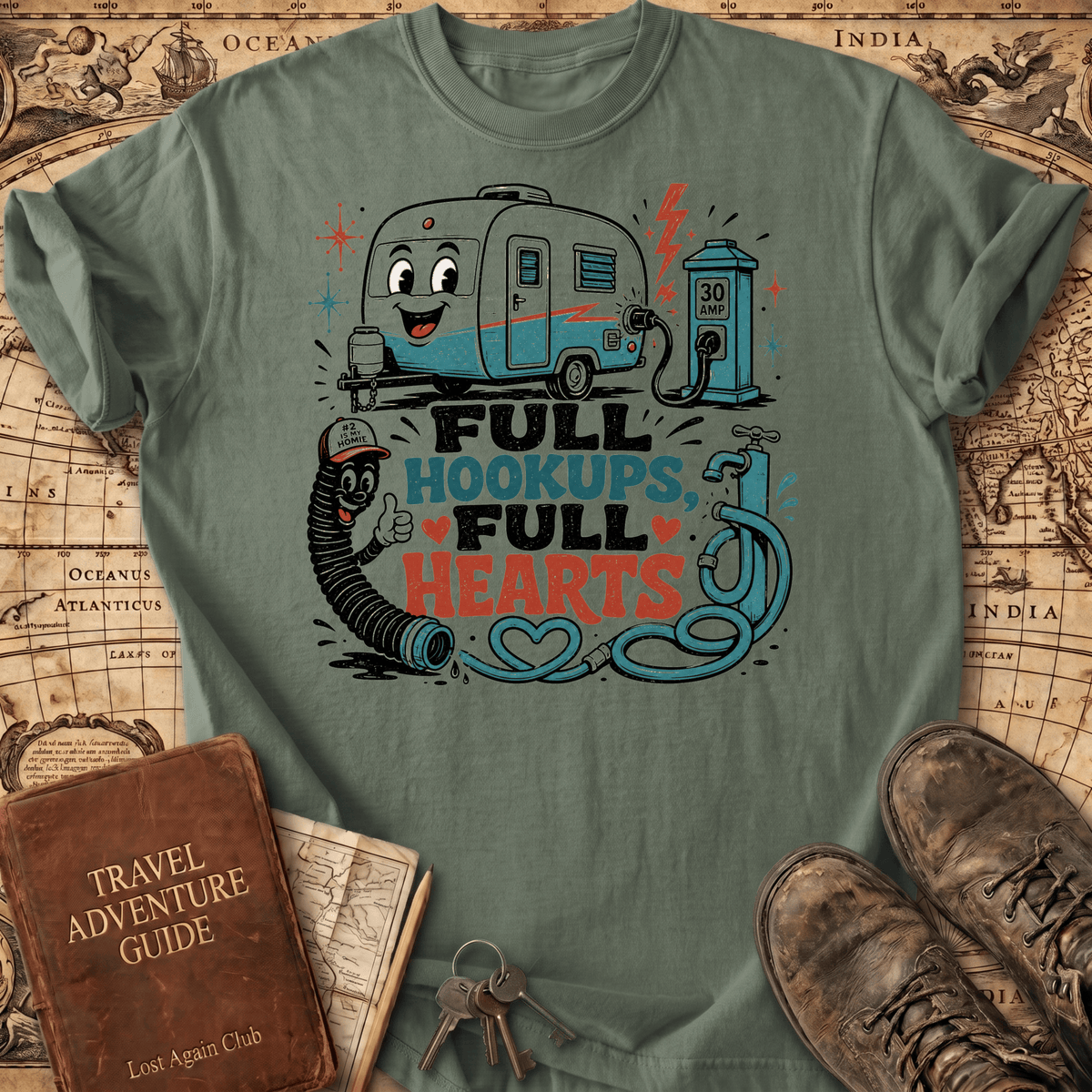 Full Hookups Full Hearts - T-Shirt