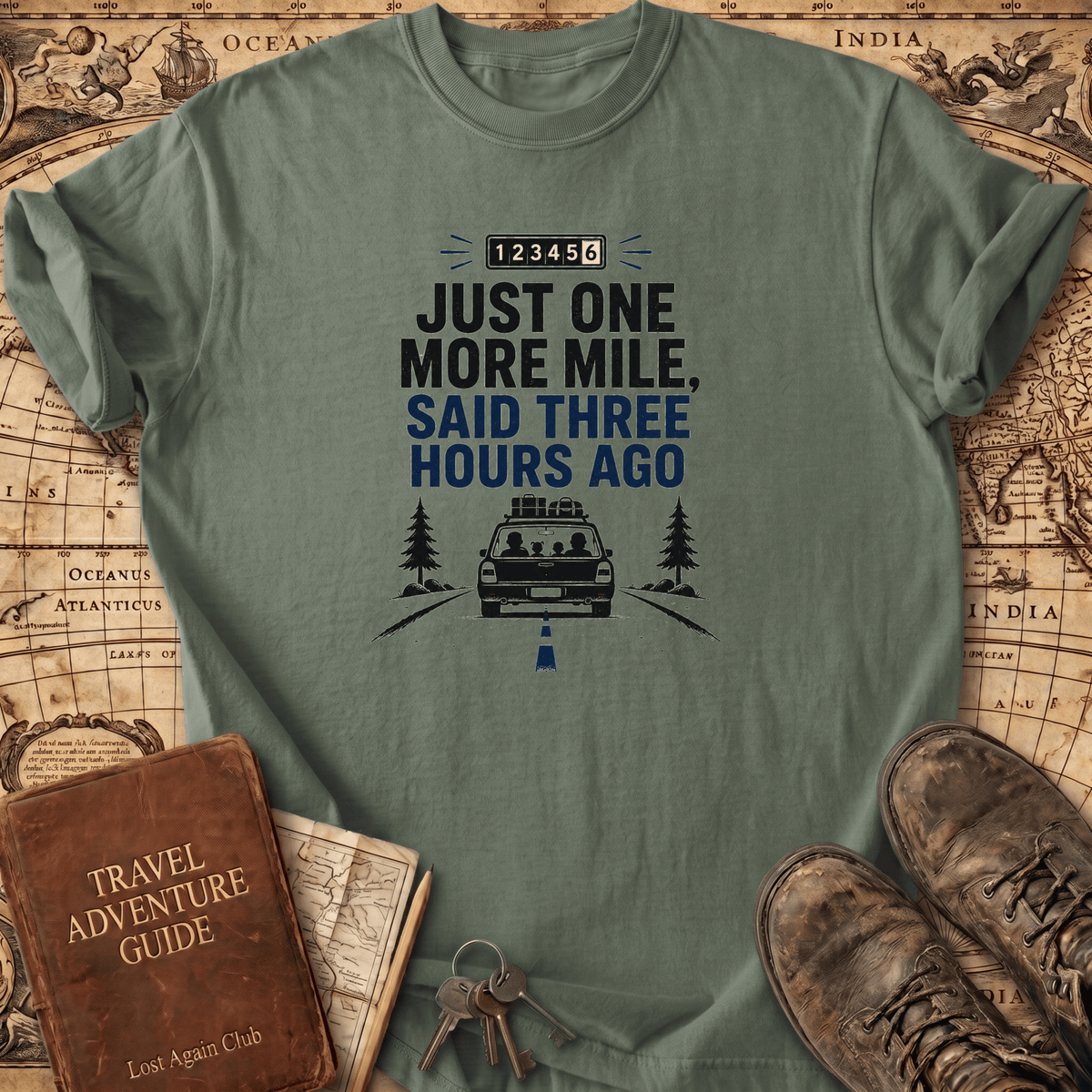 Just One More Mile - T-Shirt