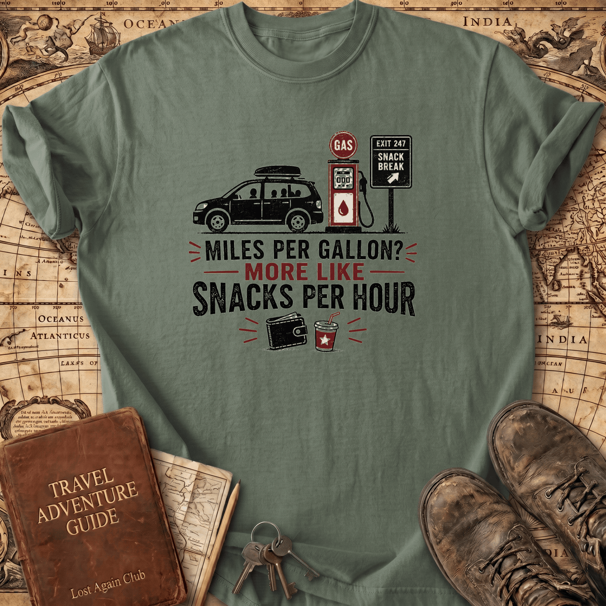 Miles Per Gallon - T-Shirt