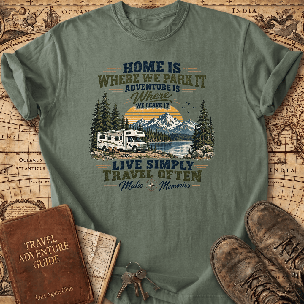 Home Is Where We Park It 2 - T-Shirt