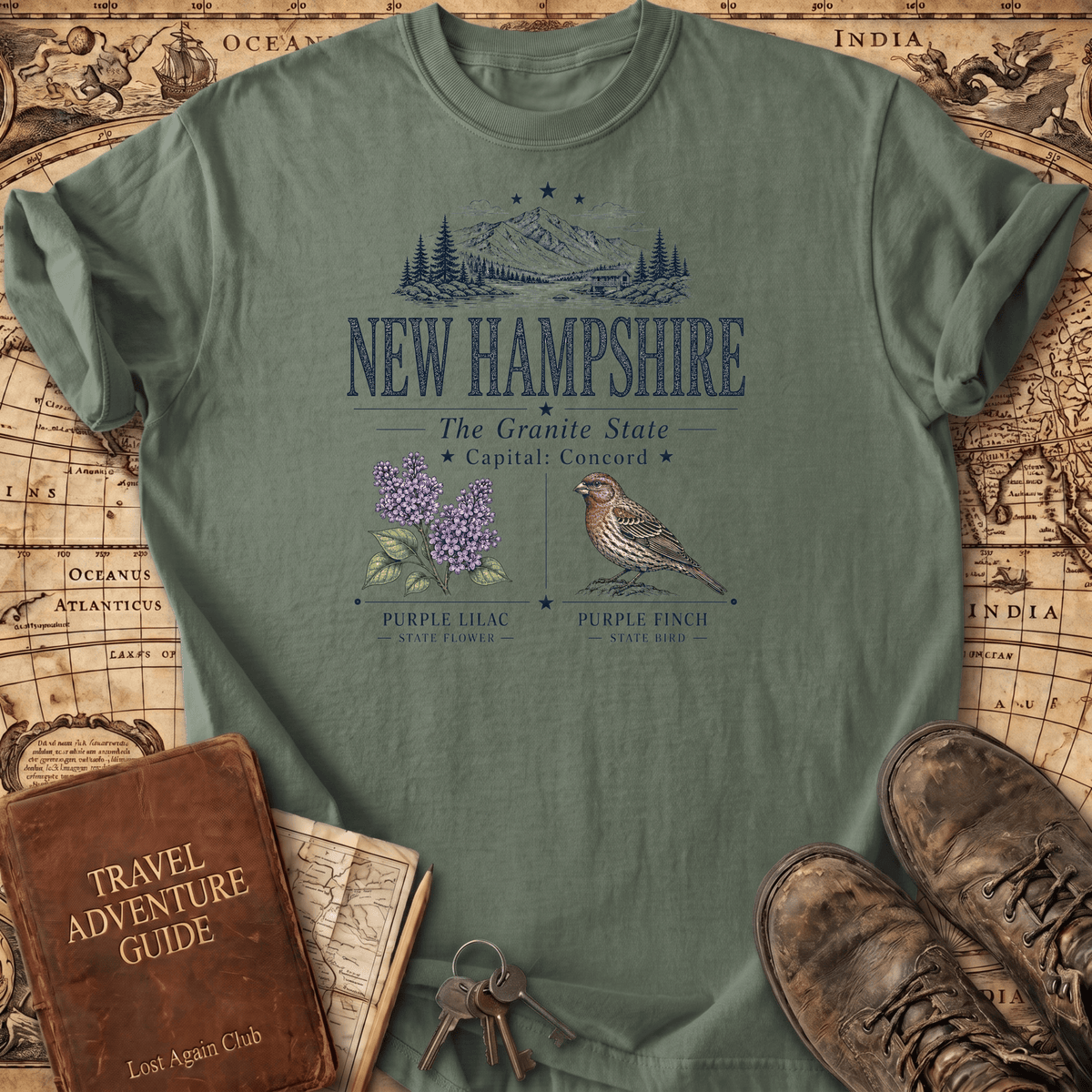 New Hampshire -- T-Shirt