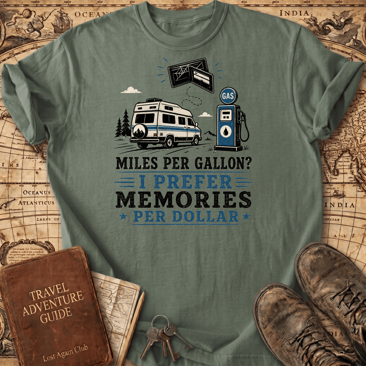 Miles Per Gallon - T-Shirt