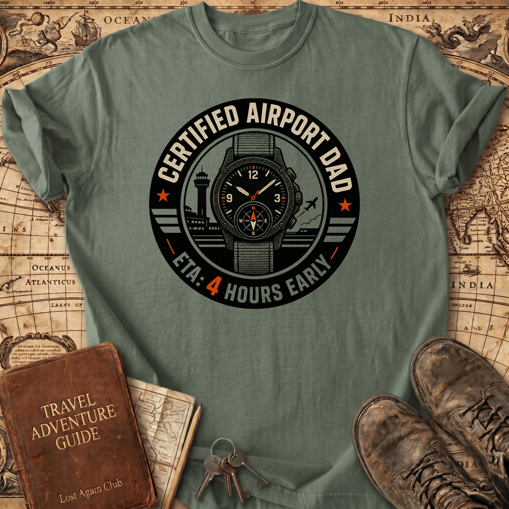 Certified Airport Dad - T-Shirt