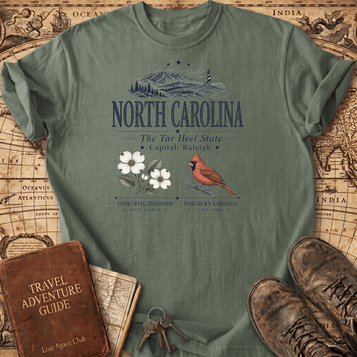 North Carolina -- T-Shirt
