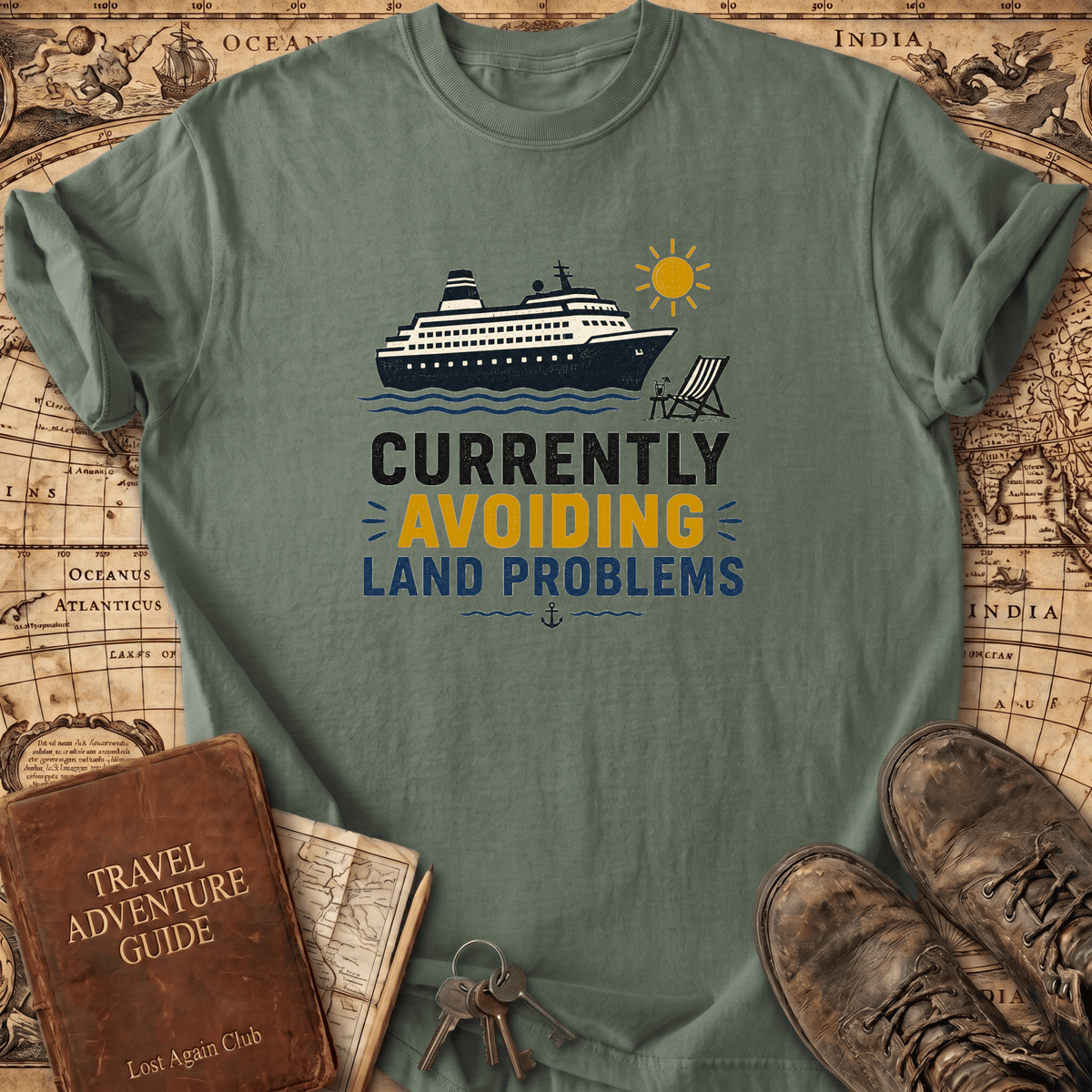 Currently Avoiding Land Problems - T-Shirt