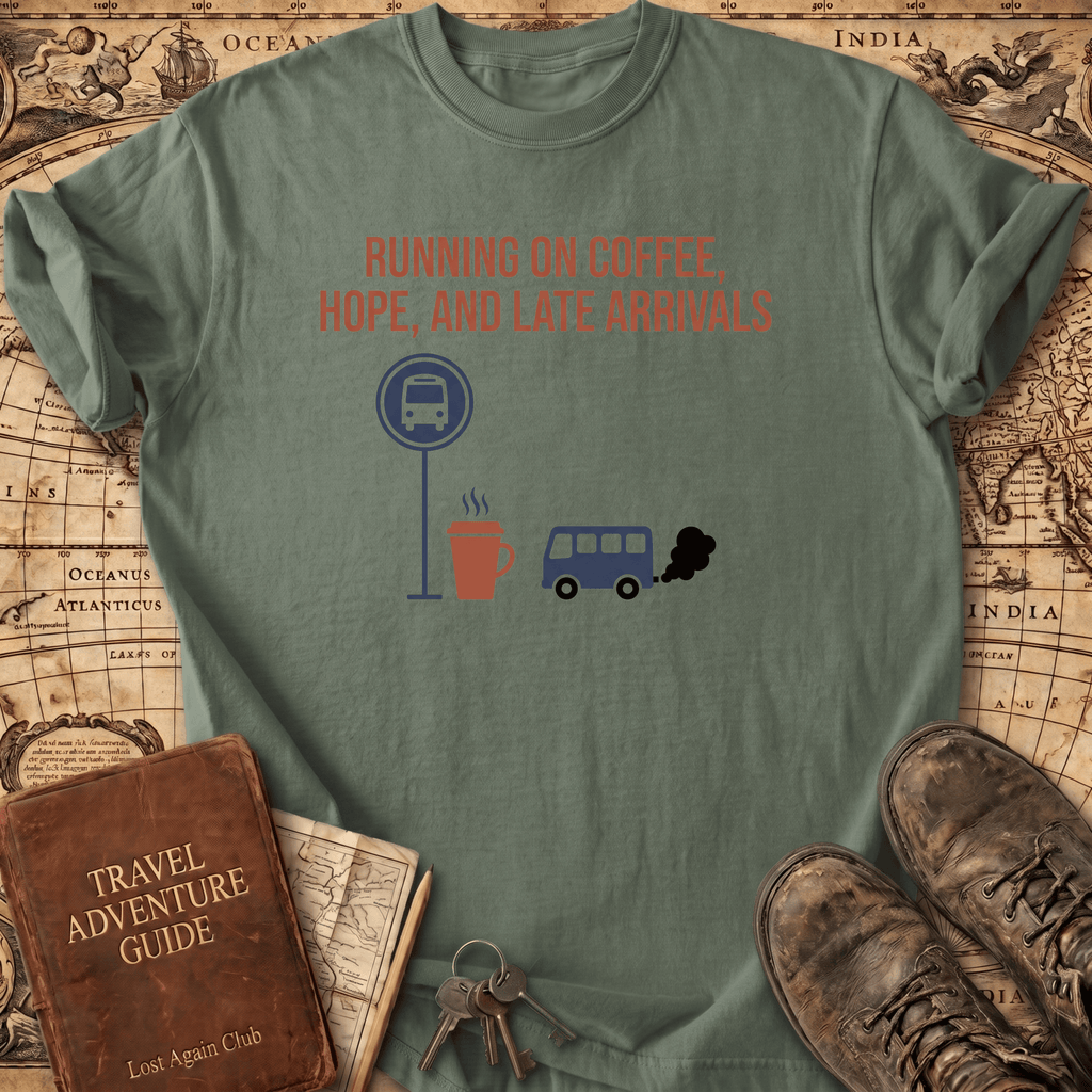 Running On Coffee Hope T-Shirt