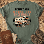 Retired And Leveling The RV T-Shirt
