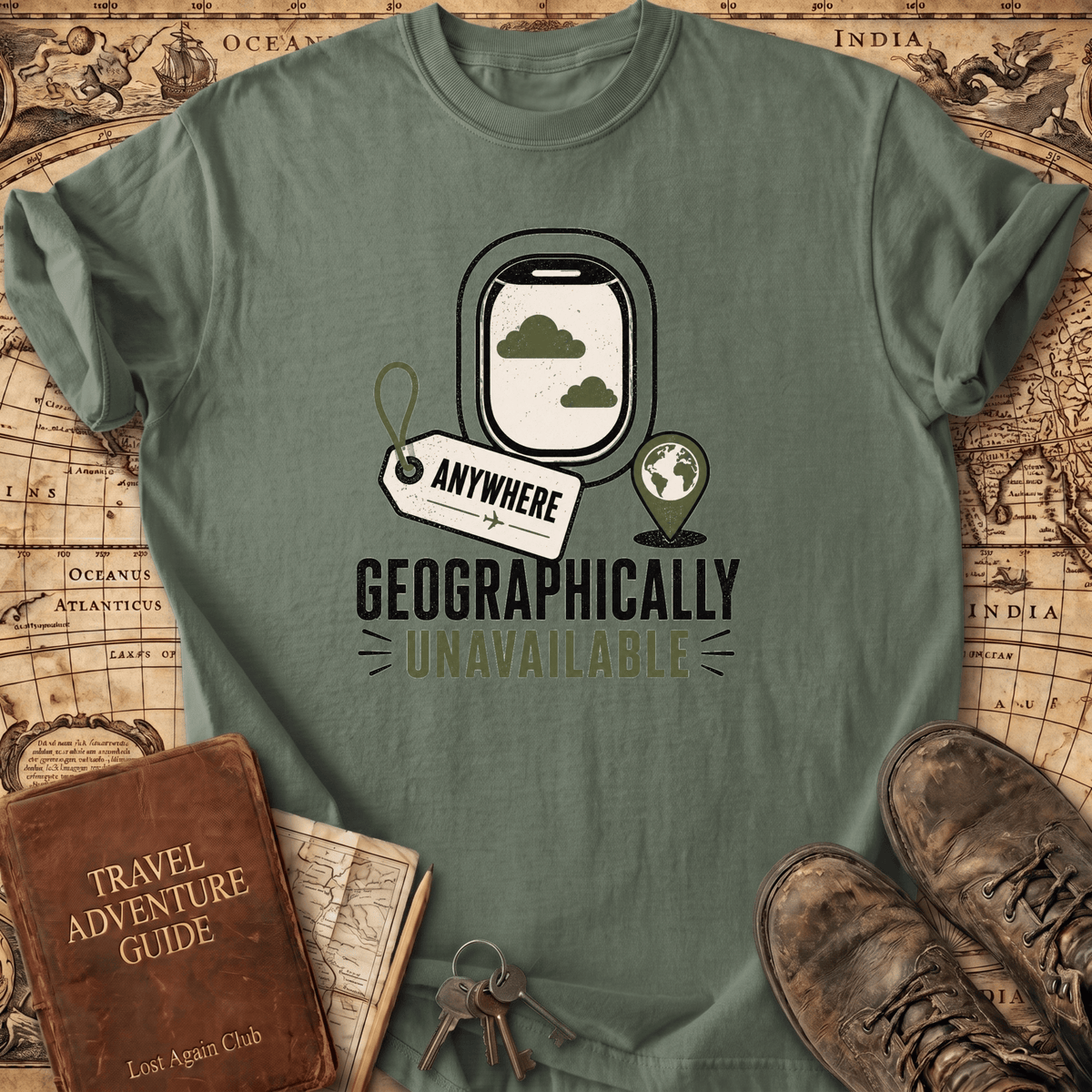 Anywhere Geographically - T-Shirt