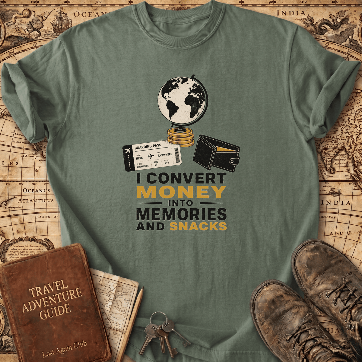 I Convert Money - T-Shirt