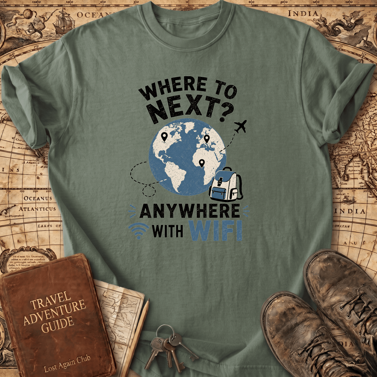 Where To Next - T-Shirt