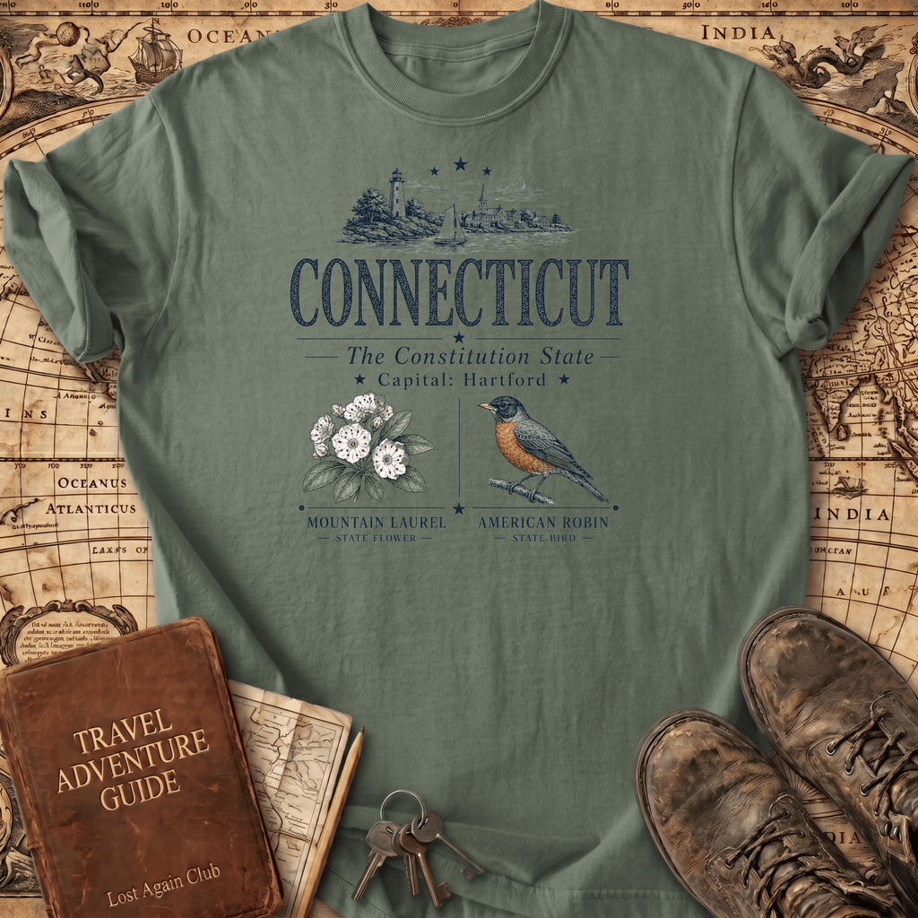 Connecticut -- T-Shirt