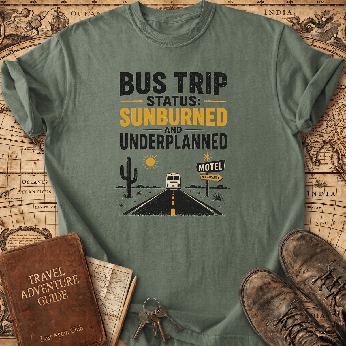 Bus Trip Status - T-Shirt