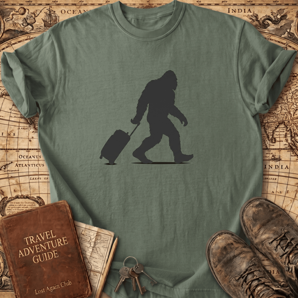 Traveling Bigfoot T-Shirt